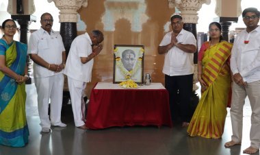 डीकेटीई मध्ये सहकारमहर्षी स्व. दत्ताजीराव कदम यांच्या जयंतीनिमित्त अभिवादन