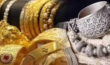 सोने - चांदी दरात मोठी घसरण, जाणून घ्या आजचा दर किती..?