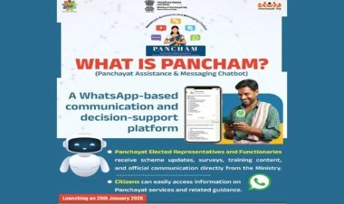 ग्रामपंचायतींसाठी ‘पंचम’ व्हॉट्सअॅप चॅटबॉट लाँच ; पंचम म्हणजे नेमकं काय..?