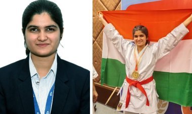 डी. वाय. पाटील अभियांत्रिकी महाविद्यालयाच्या सिद्धी राजाध्यक्षचे आंतरराष्ट्रीय कराटे स्पर्धेत सुवर्णयश