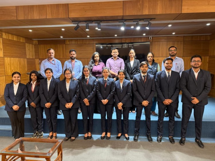 डी. वाय. पाटील स्कूल ऑफ इंजिनिअरिंगच्या १० विद्यार्थ्यांची क्यू - स्पायडर्स कंपनीमध्ये निवड