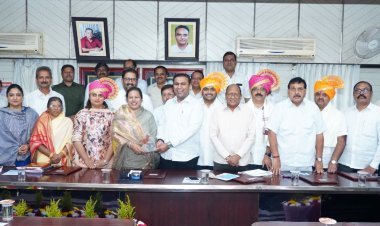 गोकुळ मार्फत मान्यवरांचा सत्कार