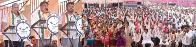 सातवेमधून डॉ. जयंत पाटील, माणिकराव पाटील व सौ. भारती पाटील यांचे विजय हीच कै. अजितदादा व कै. यशवंत एकनाथ पाटील यांना श्रद्धांजली- हसन मुश्रीफ