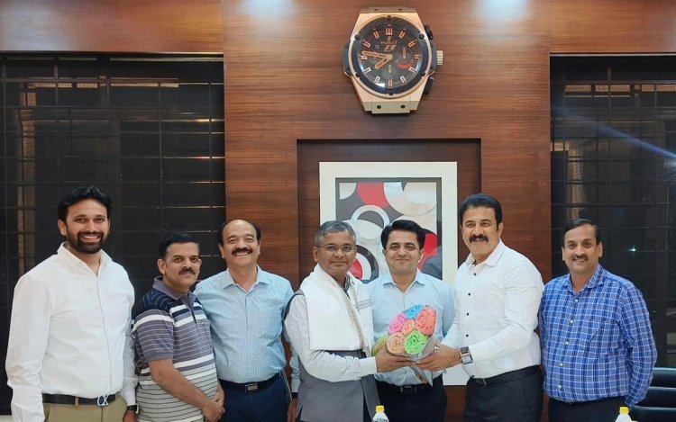 अतिरिक्त मुख्य सचिव विकास खारगे यांची घोडावत विद्यापीठाला सदिच्छा भेट