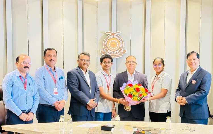 *डी. वाय. पाटील स्कूल ऑफ इंजिनिअरिंग अँड मॅनेजमेंटला सुवर्णपदक*