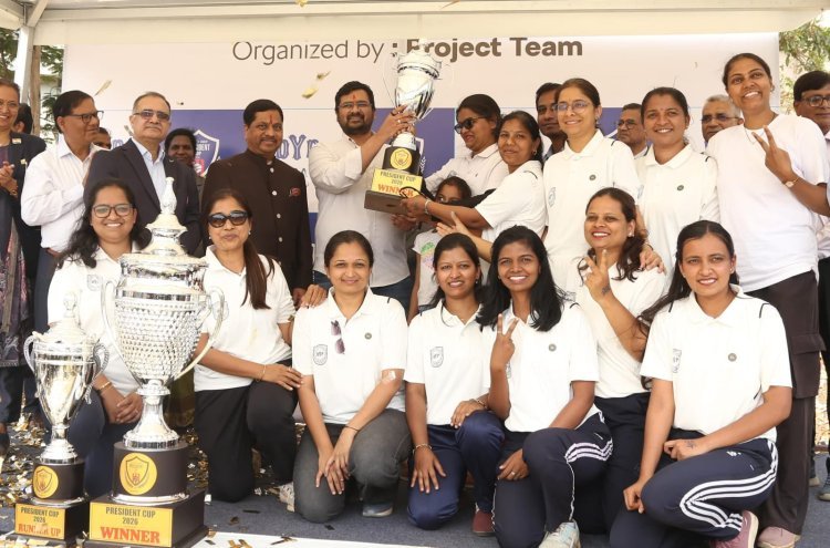 डी. वाय. पाटील हॉस्पिटल, अभियांत्रिकी प्रेसिडेंट कप क्रिकेट स्पर्धेचे विजेते