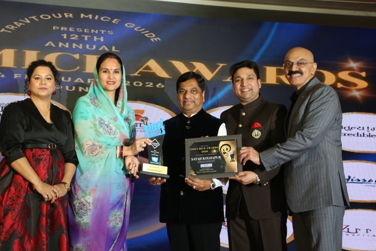 इंडिया माईस जीवनगौरव पुरस्काराने डॉ. संजय डी. पाटील यांचा सन्मान