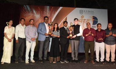 अथर्व शिंदे, तन्वी पाटील ठरले डी. वाय.पॉलिटेक्निकचे बेस्ट आउटगोइंग स्टुडंट्स