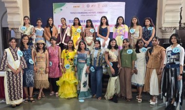 डीकेटीईमध्ये ‘टेक्स्टव्हिजन फॅशनोव्हा २०२६'राष्ट्रीय स्पर्धा संपन्न