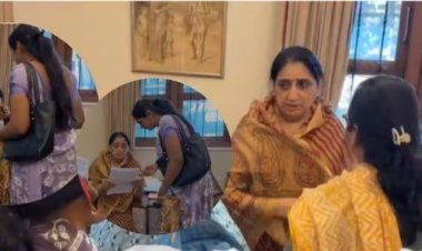 बारामतीत सुनेत्रा पवारांचा 'जनता दरबार'; लाडक्या बहिणींसह,वकिल,नागरिकांच्या समस्यांचे निराकरण