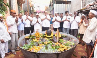 नऊशेहून अधिक देवालयांच्या जीर्णोदराचे भाग्य मला मिळाले- ना.हसन मुश्रीफ