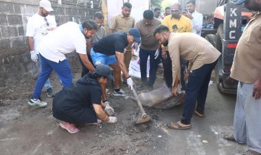 स्वच्छता मोहिमेत 8 टण  प्लॅस्टिक, तणकट व खरमाती उठाव