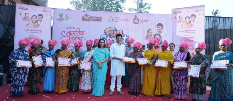 कागलमध्ये जिजाऊ समितीच्या फन स्ट्रीट उपक्रमास उत्सफुर्त प्रतिसाद