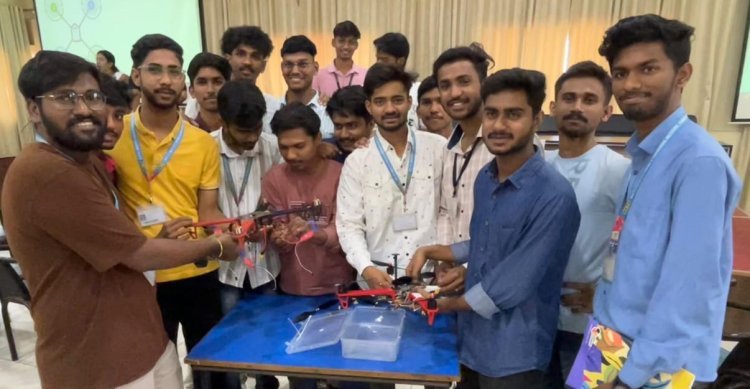 डीकेटीईमध्ये ड्रोन व कृत्रिम बुध्दिमता बूटकॅम्प यशस्वी : विद्यार्थ्यांना आधुनिक तंत्रज्ञानाचा प्रत्यक्ष अनुभव