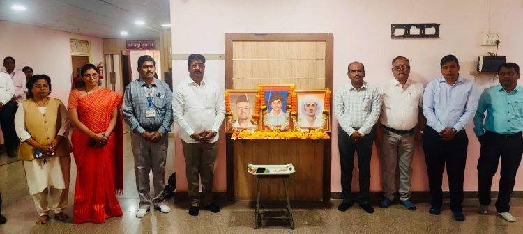 जिल्हा परिषद, कोल्हापूर येथे शाहिद दिन उत्साहात साजरा