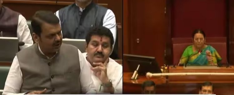 तुषार दोशी निलंबनावरुन सभागृहात चर्चा,फडणवीसांचे उत्तर
