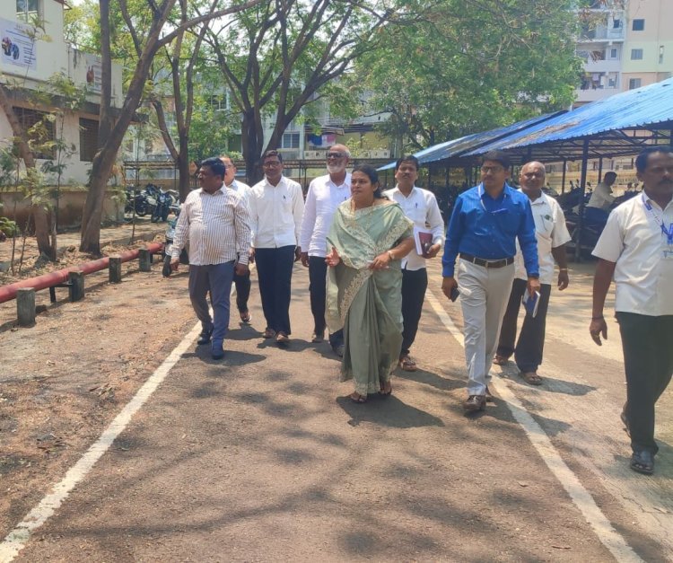 जि.प. अध्यक्षा शिल्पा खोत यांची विविध विभागांना भेट; कामकाजाबाबत सूचना