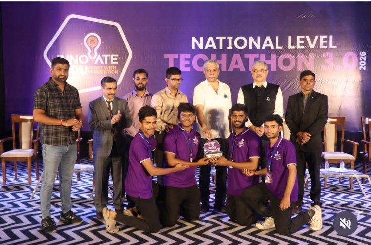 डीकेटीईच्या इटीसी इंजिनिअरींग विद्यार्थ्यांचे राष्ट्रीय स्तरावरील स्पर्धेत दमदार यश; कृषी क्षेत्रातील अभिनव उपायासाठी बेस्ट सोल्यूशन अवॉर्ड