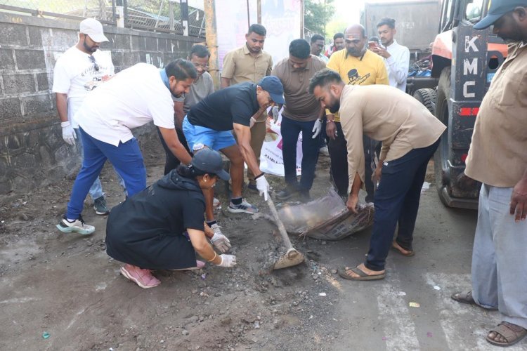 स्वच्छता मोहिमेत 8 टण  प्लॅस्टिक, तणकट व खरमाती उठाव
