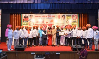 उचगावचे सरपंच मधुकर चव्हाण यांचा ‘राज्यस्तरीय सरपंच’ पुरस्काराने सन्मान