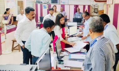 जिल्हा परिषदेच्या सीईओ यांची  सर्व विभागांना भेट; संबंधित विभागांना योग्य त्या सूचना