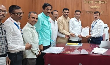 शिक्षण सेवकांना सानुग्रह अनुदान बाबत शासनाकडे प्रस्ताव पाठविणार; शिक्षण संचालक शरद गोसावी