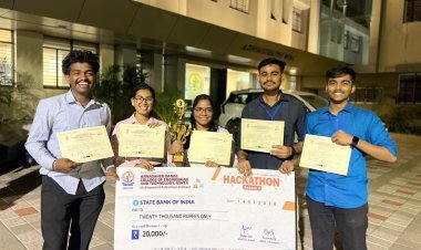 डी. वाय. अभियांत्रिकी संघाचा राष्ट्रीय हॅकॅथॉनमध्ये द्वितीय क्रमांक