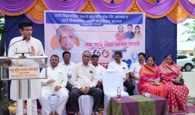 आरोग्यदायी कागलसाठी विविध उपक्रम-राजे समरजितसिंह घाटगे