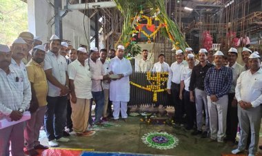 सरसेनापती संताजी घोरपडे कारखान्याचे दहा लाख टन ऊस गाळपाचे उद्दीष्ट