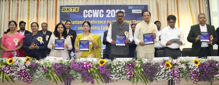 डीकेटीईमध्ये सीसीडब्ल्युसी २०२६ आंतरराष्ट्रीय परिषद दिमाखात संपन्न - जागतिक संशोधनाला नवी दिशा