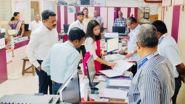 जिल्हा परिषदेच्या सीईओ यांची  सर्व विभागांना भेट; संबंधित विभागांना योग्य त्या सूचना