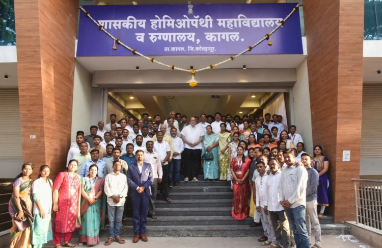 कागल मेडिकल हब म्हणून नावारूपाला येतय - ना. हसन मुश्रीफ