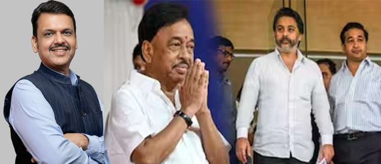 राणे साहेबांच्या दोन्ही मुलांचं भविष्य उज्ज्वल; देवेंद्र फडणवीसांकडून नितेश-निलेश राणेंचं कौतूक