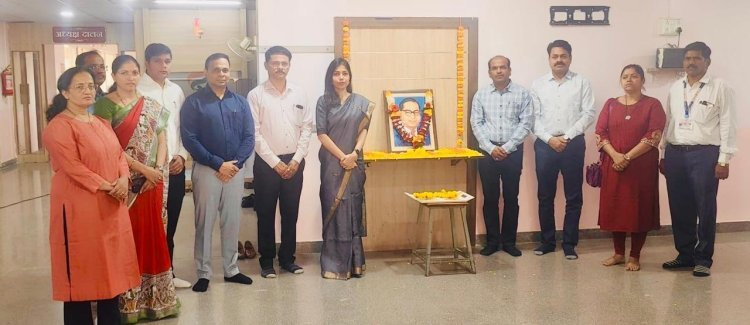 जिल्हा परिषदमध्ये भारतरत्न डॉ. बाबासाहेब आंबेडकर जयंती उत्साहात साजरी