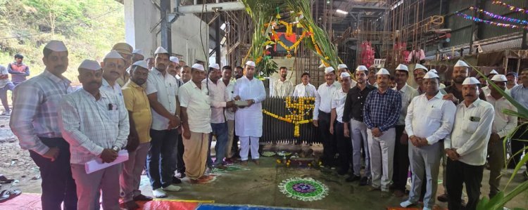 सरसेनापती संताजी घोरपडे कारखान्याचे दहा लाख टन ऊस गाळपाचे उद्दीष्ट