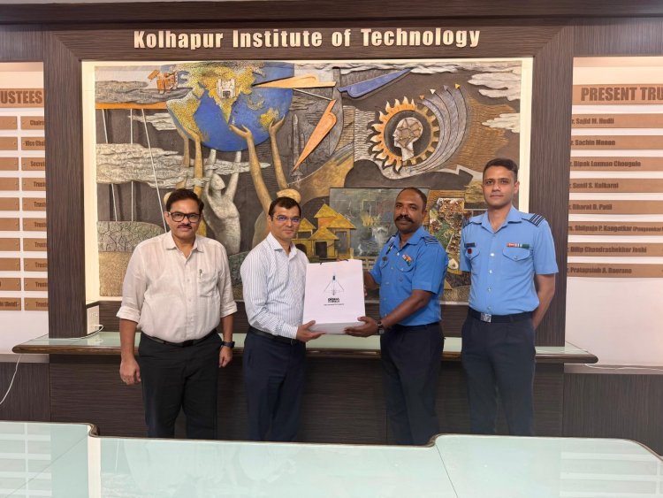 केआयटी मध्ये भारतीय वायुदलाचा विशेष जनजागृती कार्यक्रम