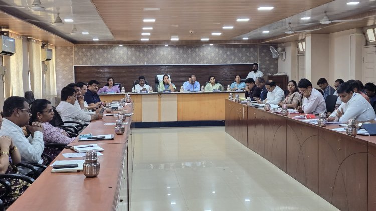 जि.प. स्थायी समिती सभेत पाणी, आरोग्य, बांधकाम प्रश्नावर  चर्चा