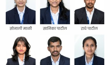 डी. वाय. पाटील अभियांत्रिकीच्या ६ विद्यार्थ्यांची एच.पी. मध्ये निवड; वार्षिक ८.५ लाखचे पॅकेज