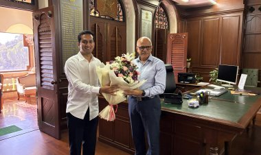 अंमली पदार्थ संदर्भात कृष्णराज महाडिक यांचे पोलीस महासंचालकांना निवेदन
