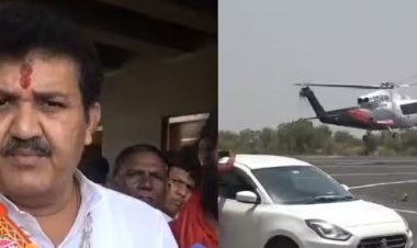 मोदींच्या इंधन बचतीच्या आवाहनाला राठोडांची तिलांजली; हेलिकॉप्टरसह 20+ वाहनांचा ताफा