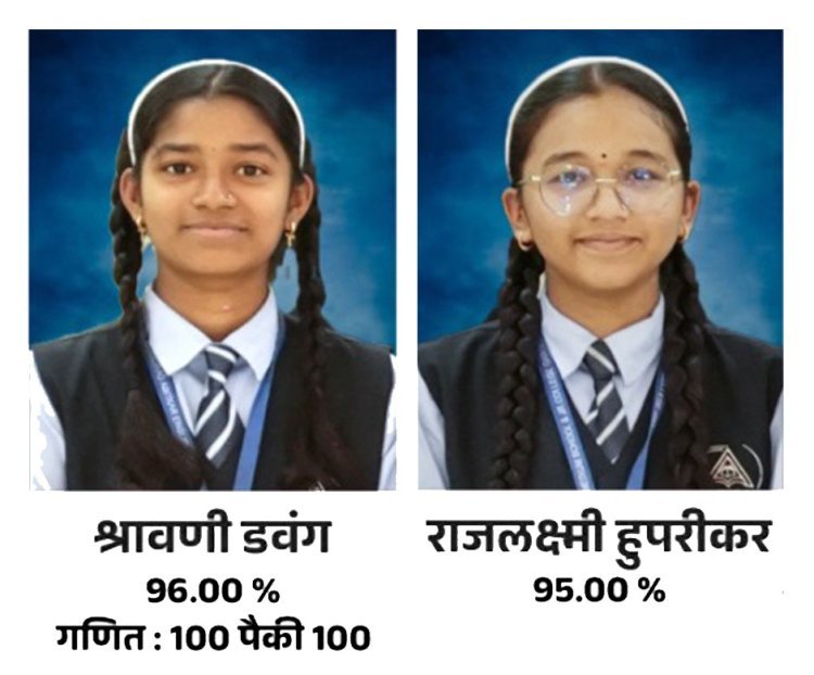आबिटकर इंग्लिश मिडीयम स्कूलचा 10 वीचा १०० टक्के निकाल