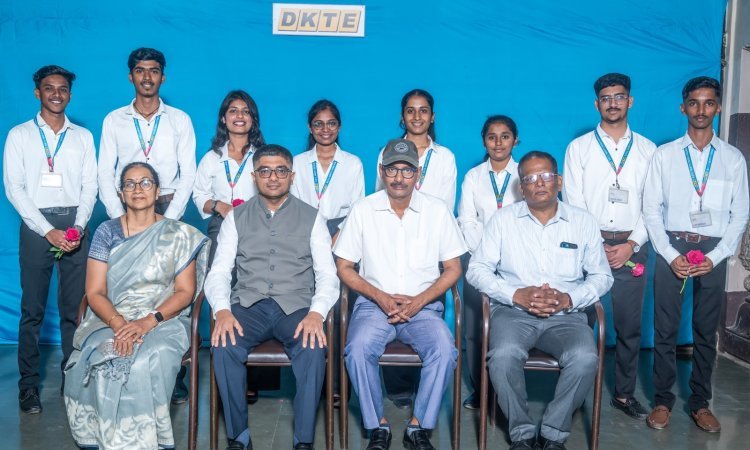 डीकेटीईच्या टेक्स्टाईल डिप्लोमा व बी.टेक.च्या आठ विद्यार्थ्यांची वेलस्पनमध्ये निवड