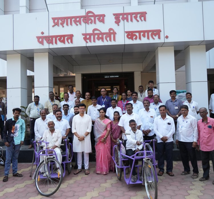 कागल पंचायत समिती जिल्ह्यात अग्रक्रमावर आणण्यासाठी युतीचे तिन्ही नेते ठामपणे पाठीशी : राजे समरजितसिंह घाटगे