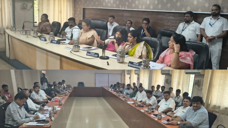 जि. प. च्या भाऊसिंगजी रोडवरील जागेवर नवीन इमारत उभारण्याच्या स्थायी समिती सभेत अध्यक्षांच्या सूचना