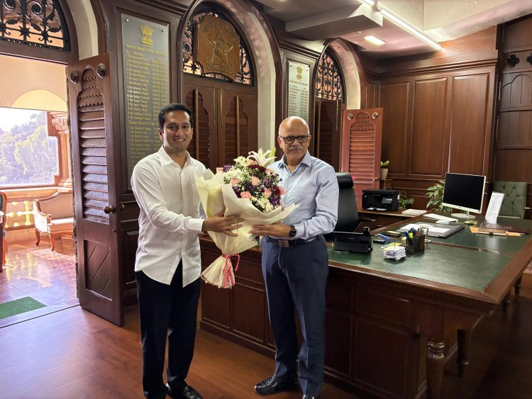 अंमली पदार्थ संदर्भात कृष्णराज महाडिक यांचे पोलीस महासंचालकांना निवेदन