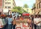 शिवराज्याभिषेकासाठी रायगडावर येणाऱ्या शिवभक्तसाठी मराठा सेवा संघाकडून १२ हजार ओ.आर.एस. सॅचेट्स सुपूर्द