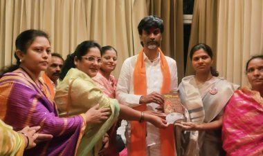 कोल्हापुरात जिजाऊ ब्रिगेडच्यावतीने मनोज जरांगेंचे अत्यंत उत्साहात स्वागत