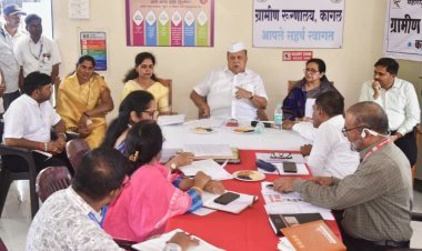 खाजगी दवाखान्याचा खर्च परवडत नाही म्हणुन गोरगरिब सरकारी दवाखान्यात येतात याची कर्मचार्यांनी जाणीव ठेवावी -मंत्री हसन मुश्रीफ
