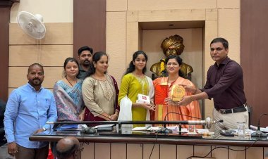 महापालिकेच्या सर्वसाधारण सभेत गुणीजनांचा सत्कार