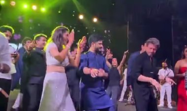सुप्रिया सुळेंच्या कन्येच्या संगीत सोहळ्यात ‘किंग खान’ची झलक; पाहुणेही झाले थक्क